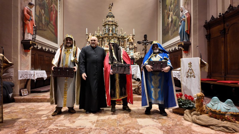 Arrivo Re Magi Abbadia 2025  11 